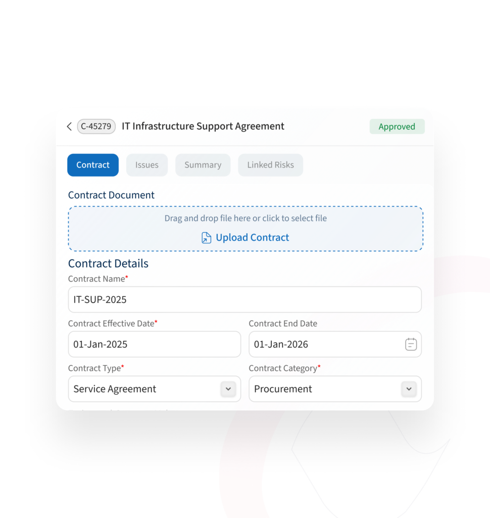 Contract management