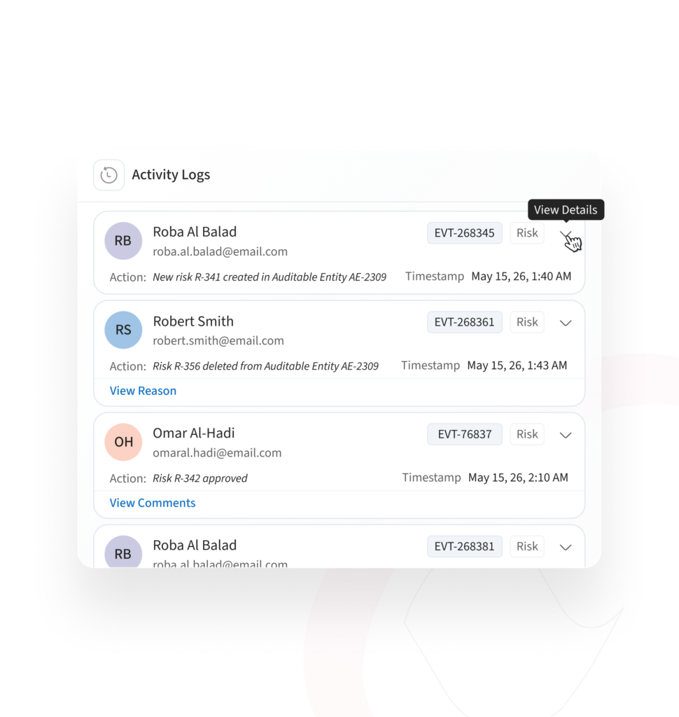 Tamper-Proof Audit Trail