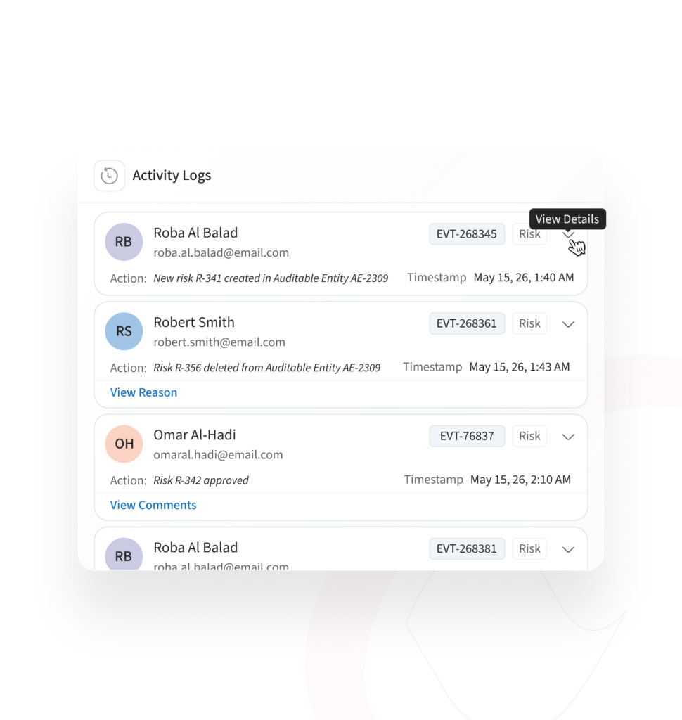 Tamper-proof audit trails