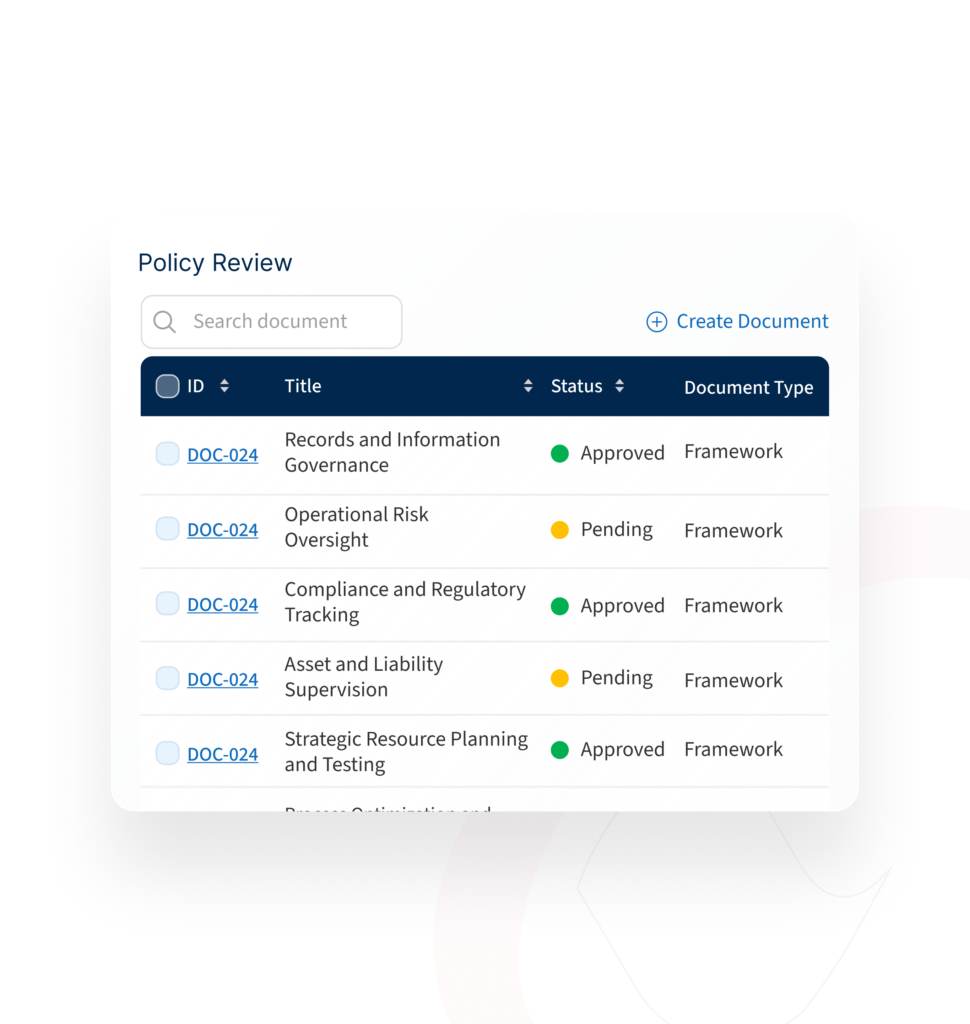 Third-party & vendor compliance