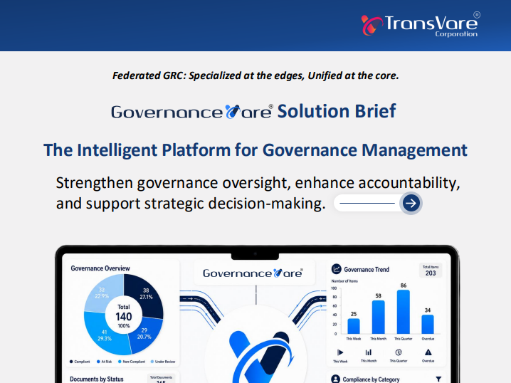 GovernanceVare Solution Brief Thumbnail